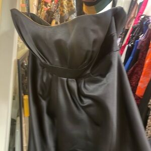 Alfred Angelo black said hapless dress NWOT